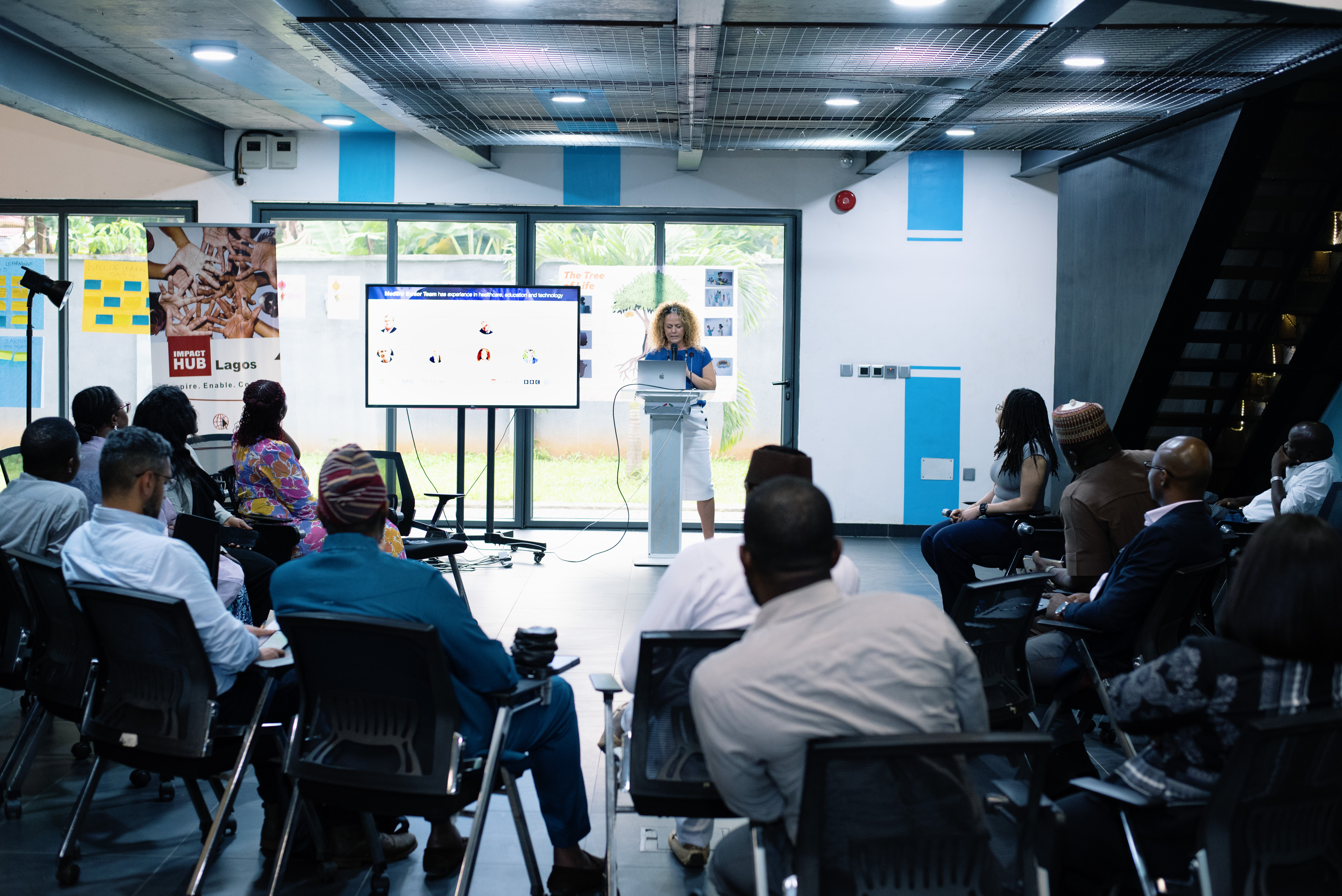 Impact Hub Lagos community workspace