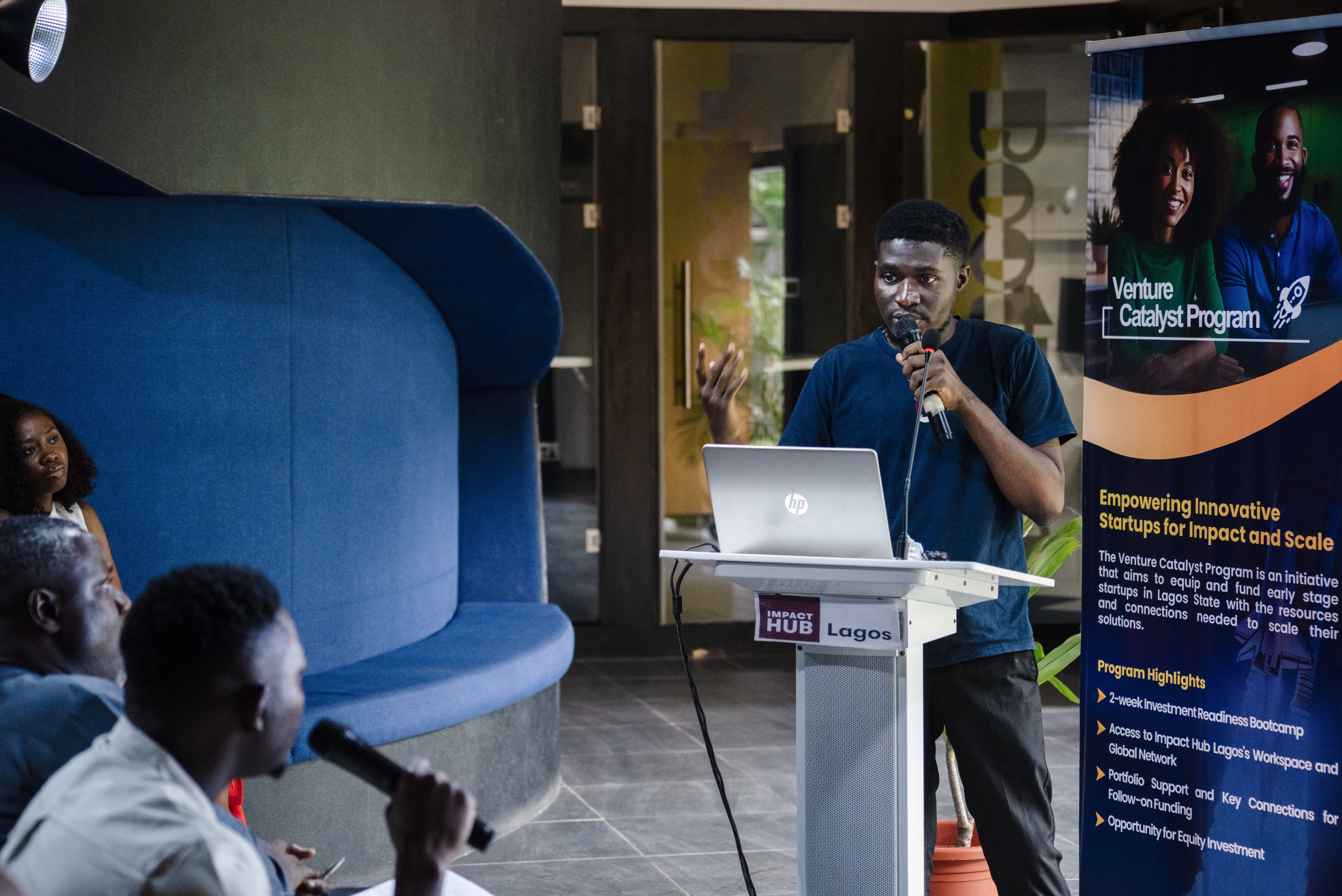 Impact Hub Lagos workspace